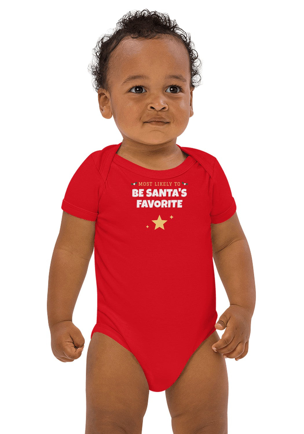Be Santa's Favorite t-shirt in Red