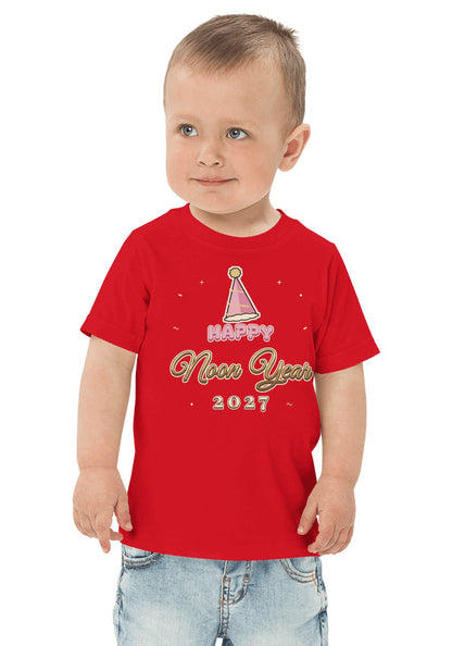 Happy Noon Year 2027 t-shirt in Red