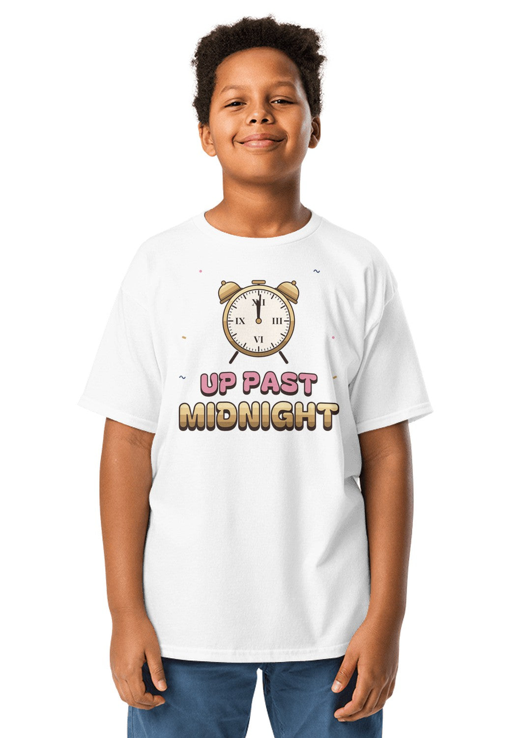 Up Past Midnight t-shirt in White