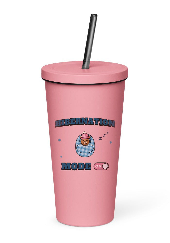Hibernation Mode tumbler in Pink