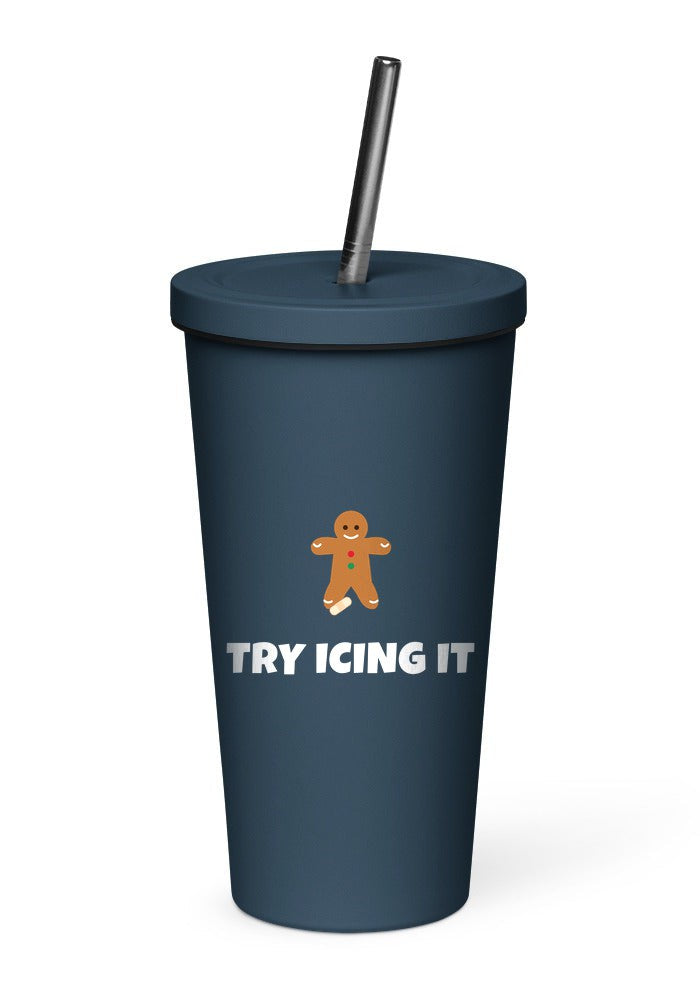 Try Icing It tumbler in Navy