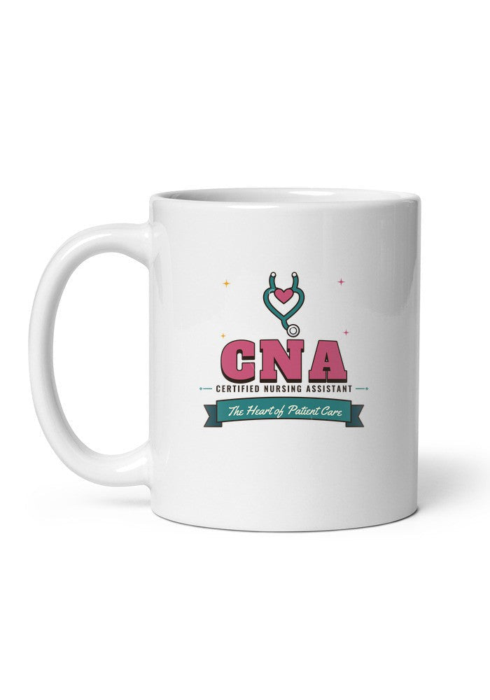 CNA: The Heart of Patient Care mug