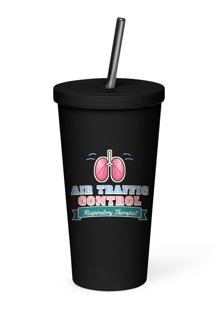 Respiratory Therapist: Air Traffic Control tumbler in Black