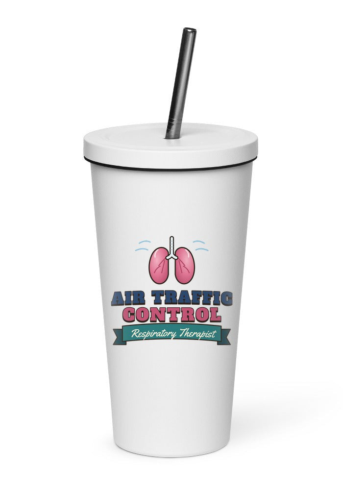 Respiratory Therapist: Air Traffic Control tumbler in White