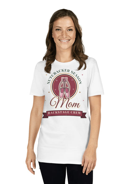 Nutcracker Mom (Backstage Crew) t-shirt in White