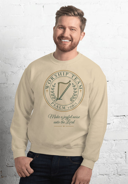 Worship Team sweatshirt in Sand