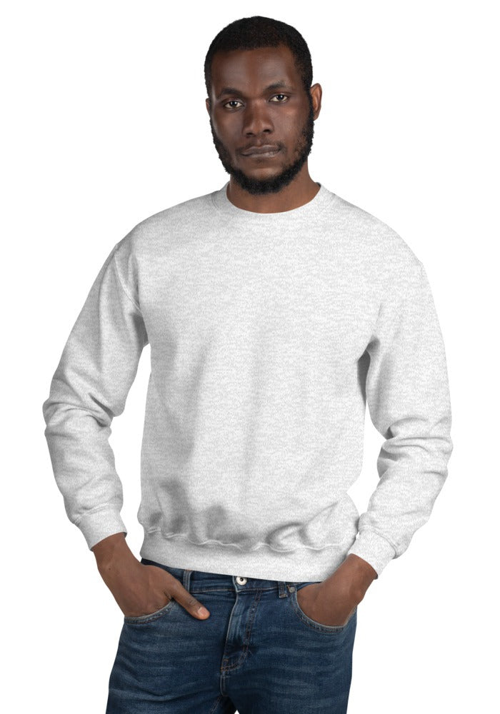 Custom Crewneck Sweatshirt in Ash