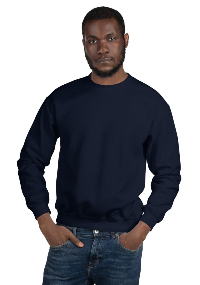 Custom Crewneck Sweatshirt in Navy
