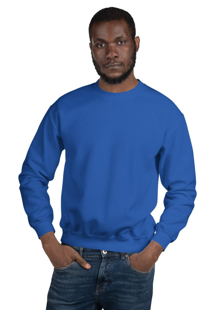 Custom Crewneck Sweatshirt in Royal