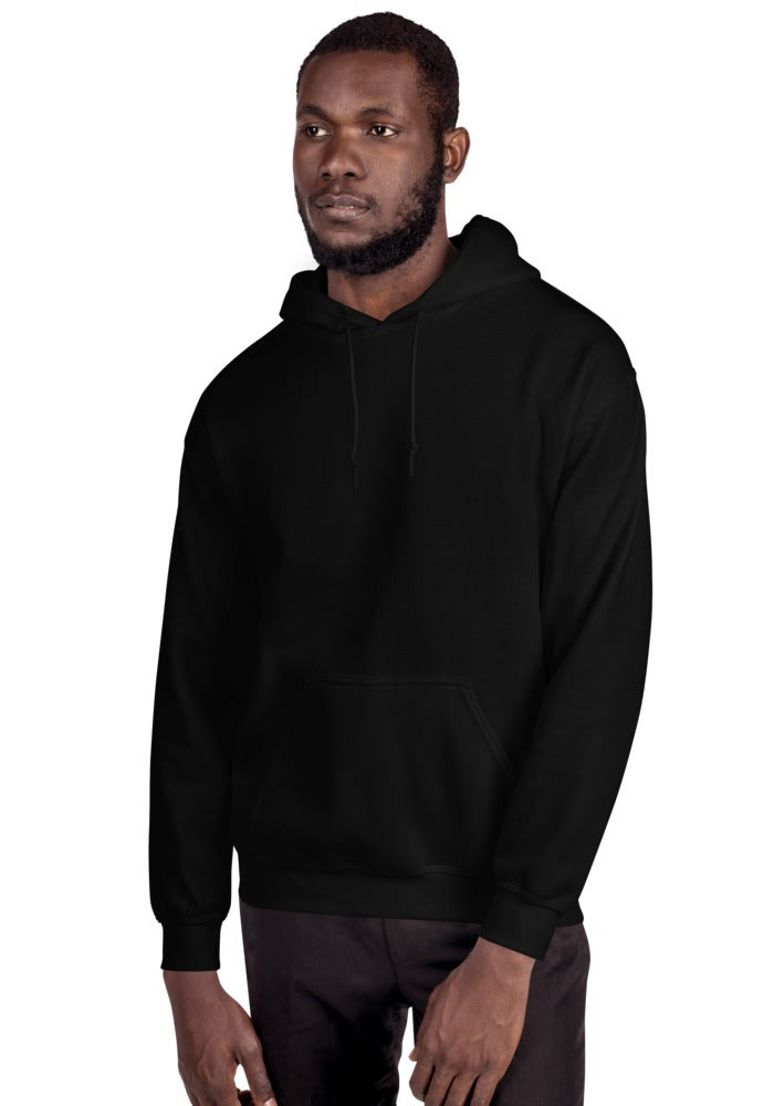 Custom Heavy Blend Hoodie in Black