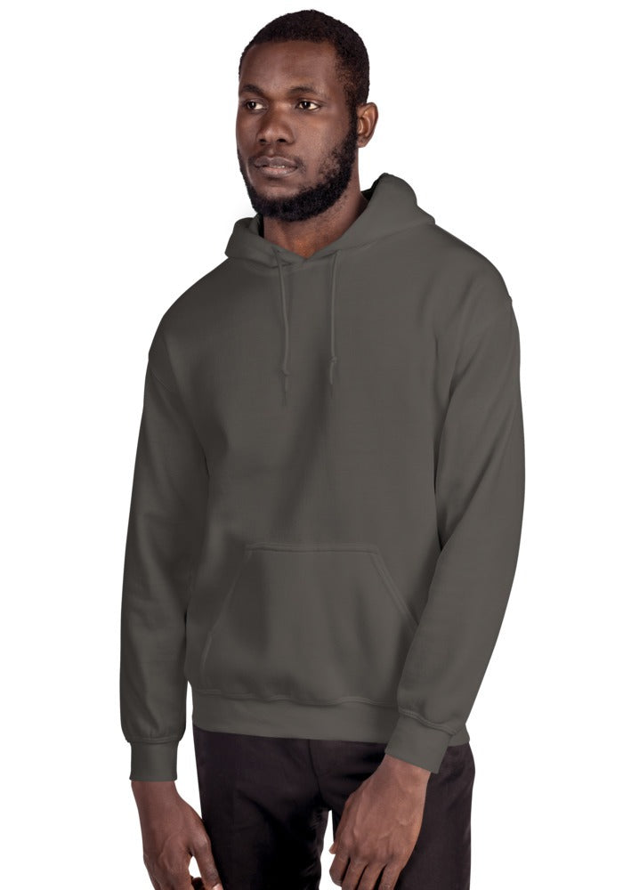 Custom Heavy Blend Hoodie in Charcoal