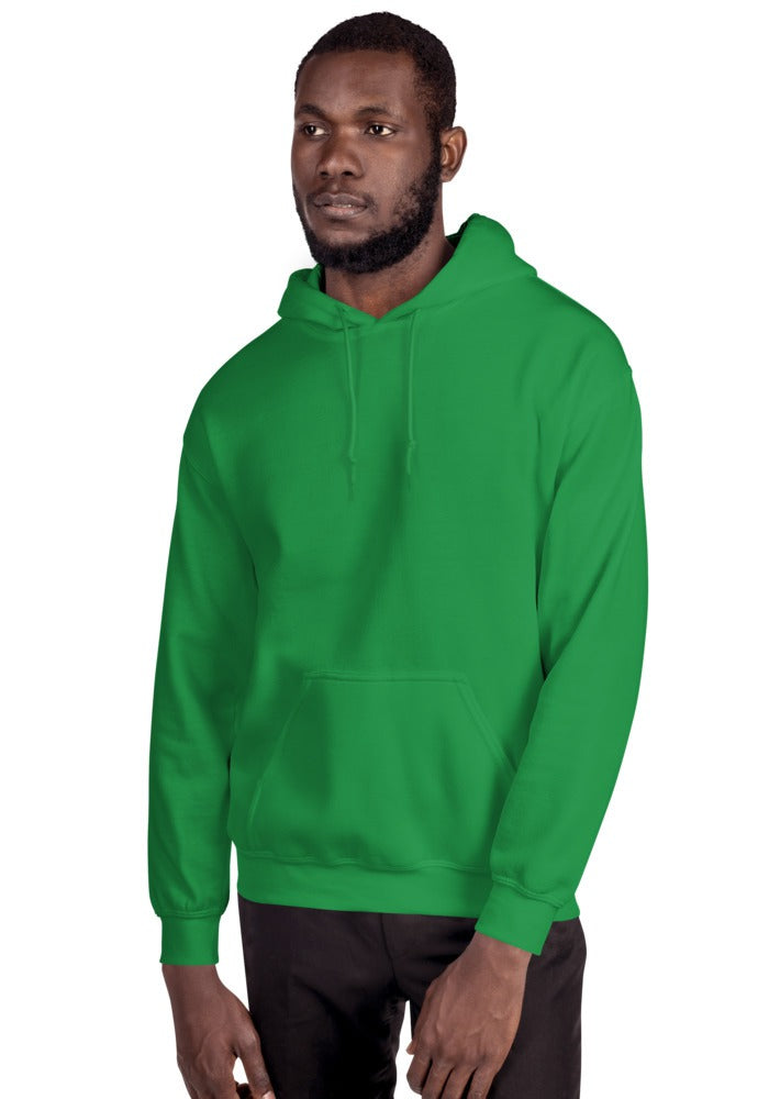 Custom Heavy Blend Hoodie in Irish Green