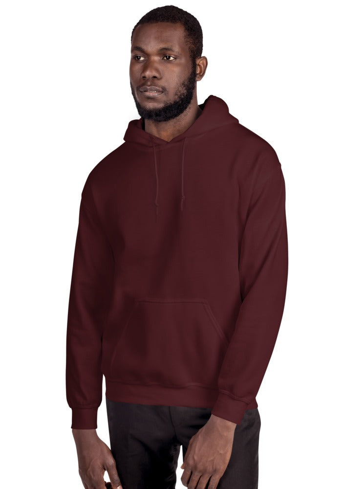Custom Heavy Blend Hoodie in Maroon