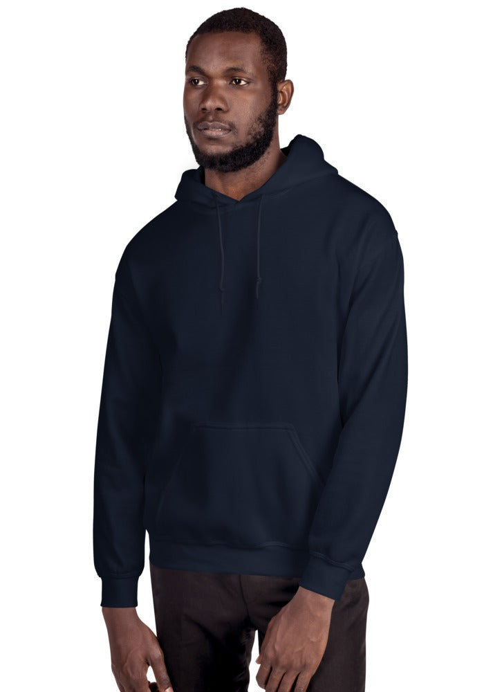 Custom Heavy Blend Hoodie in Navy