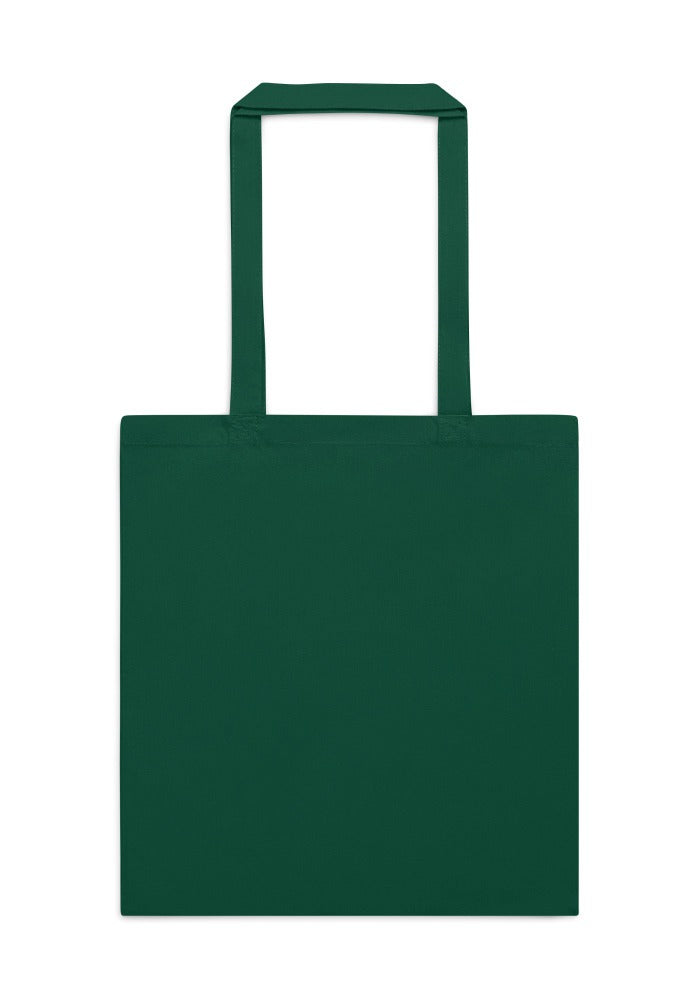 Custom Color Tote Bag in Bottle Green