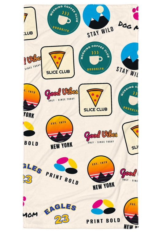 Custom Beach Towel