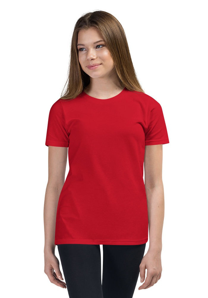 Custom Youth T-Shirt in Red