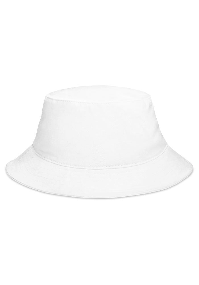 Custom Embroidered Bucket Hat in White