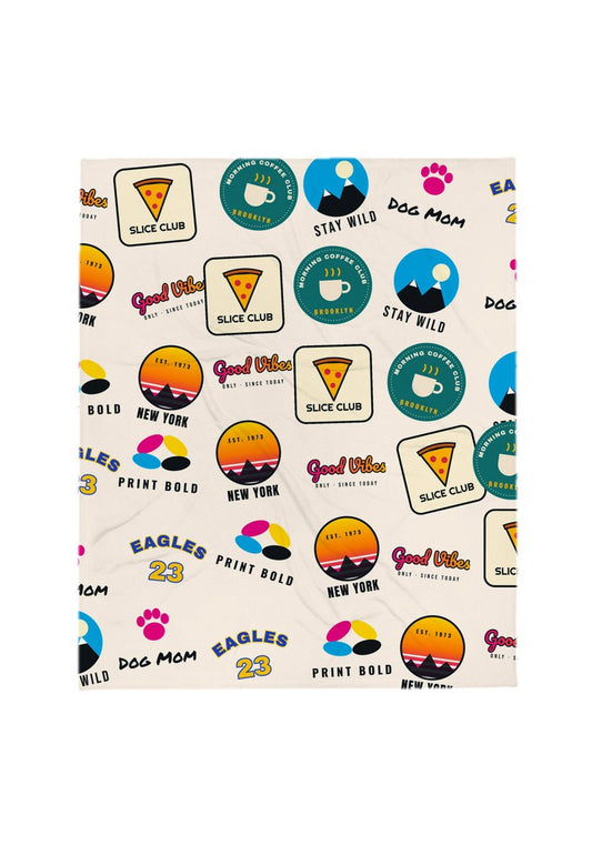 Custom Photo Throw Blanket