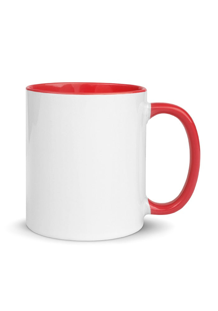 Custom Mug with Color Inside in Red