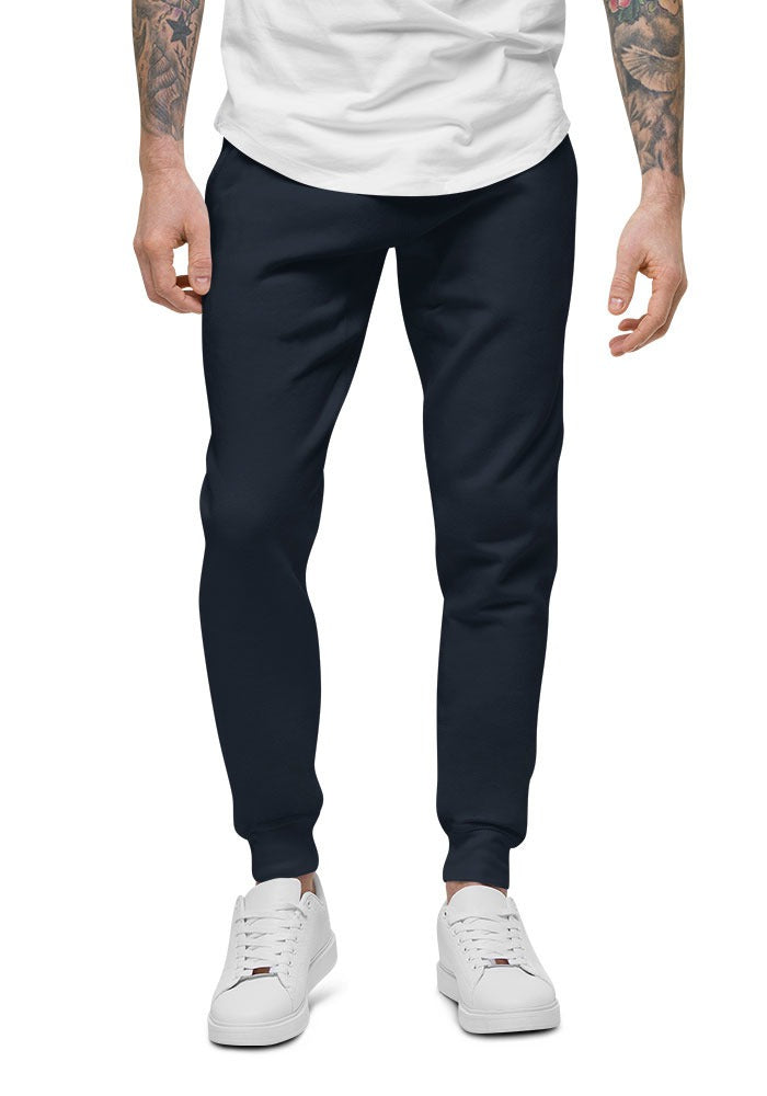 Custom Fleece Sweatpants in Navy Blazer