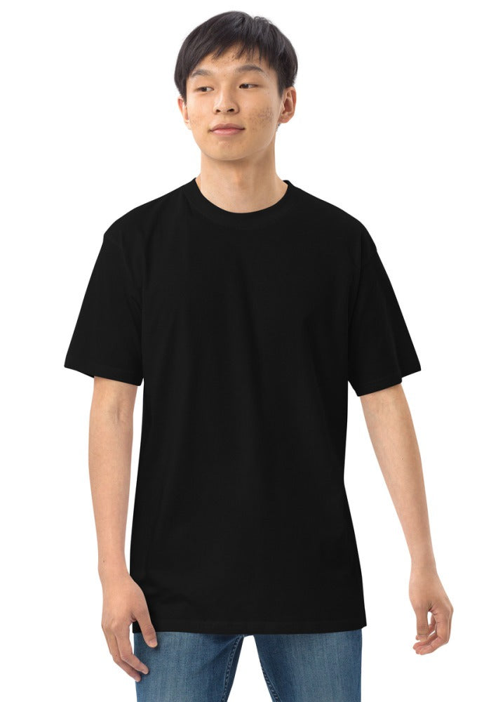 Custom Premium Heavyweight Tee in Black