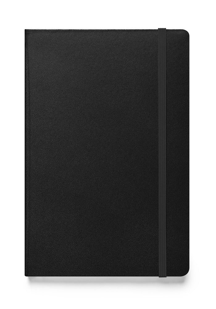 Custom Hardcover Journal in Black