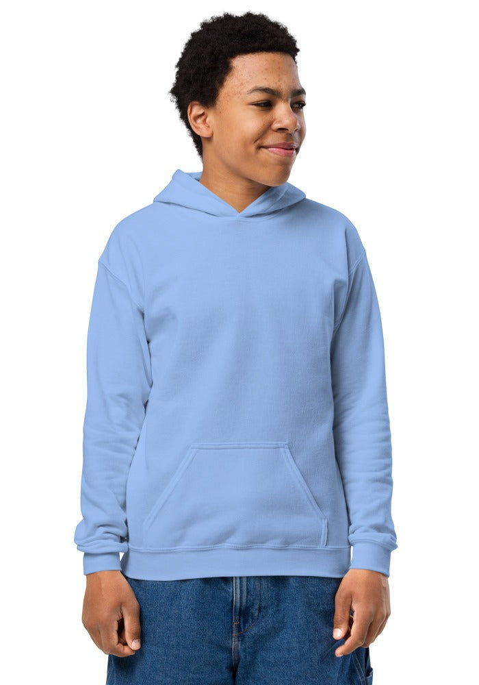 Custom Youth Hoodie in Carolina Blue