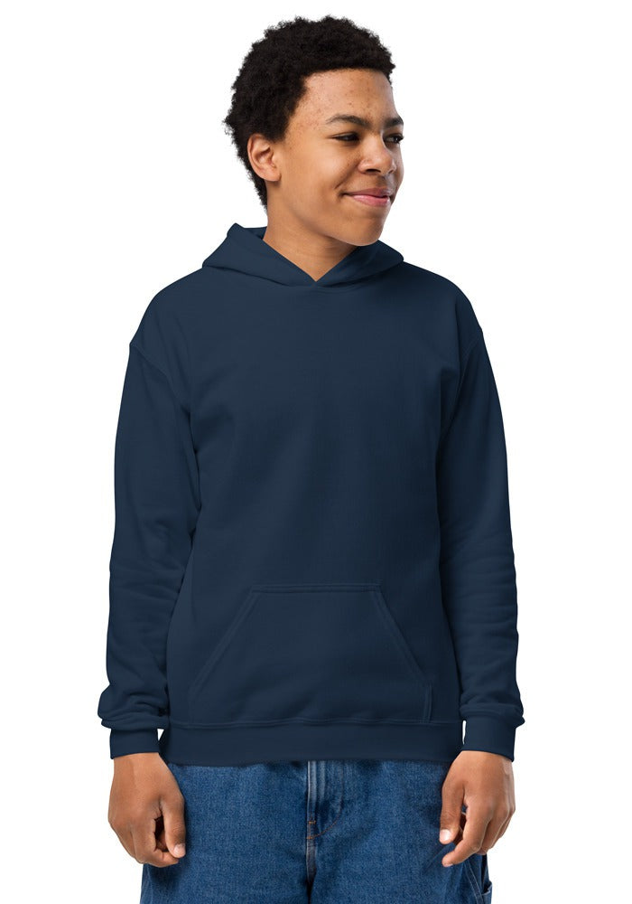 Custom Youth Hoodie in Navy