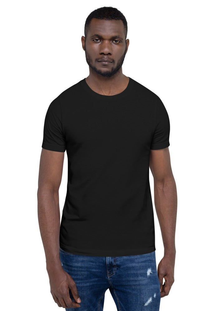 Custom Unisex Staple T-Shirt in Black