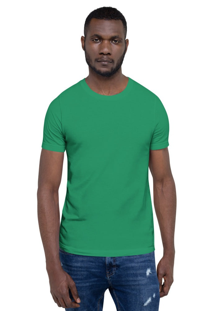 Custom Unisex Staple T-Shirt in Kelly