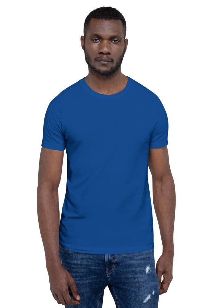 Custom Unisex Staple T-Shirt in True Royal