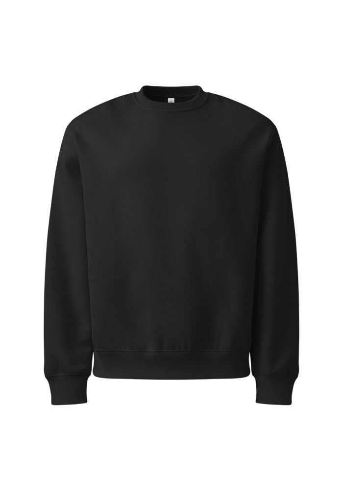 Custom Oversized Heavyweight Sweatshirt in Vintage Black