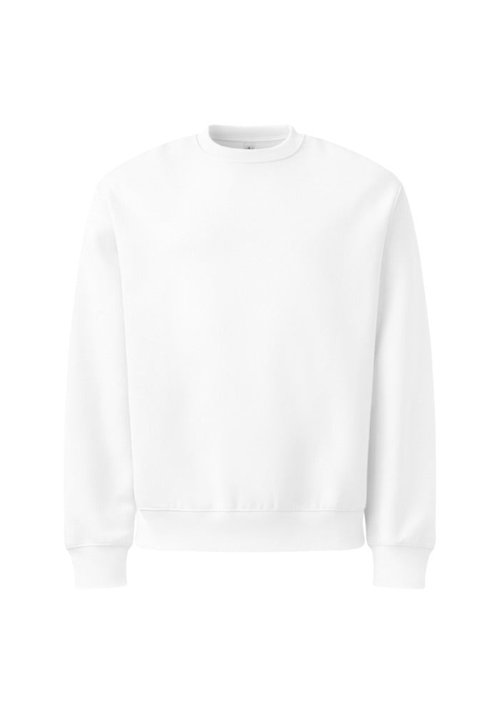 Custom Oversized Heavyweight Sweatshirt in White