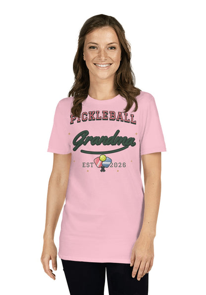 Pickleball Grandma t-shirt in Pink