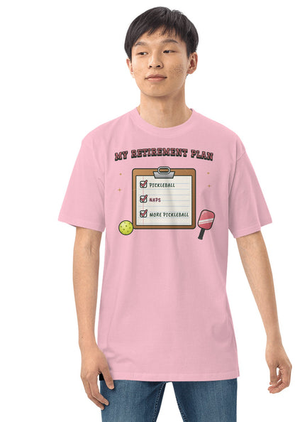 My Retirement Plan: Pickleball t-shirt in Pink