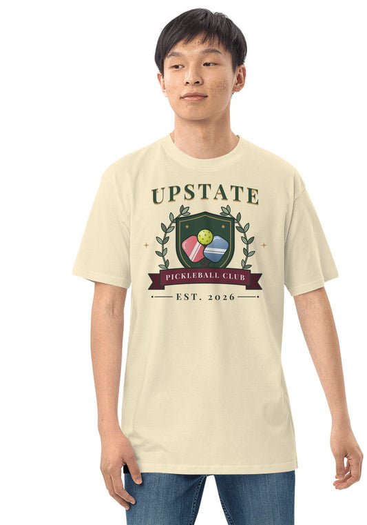 Upstate Pickleball Club t-shirt in Natural