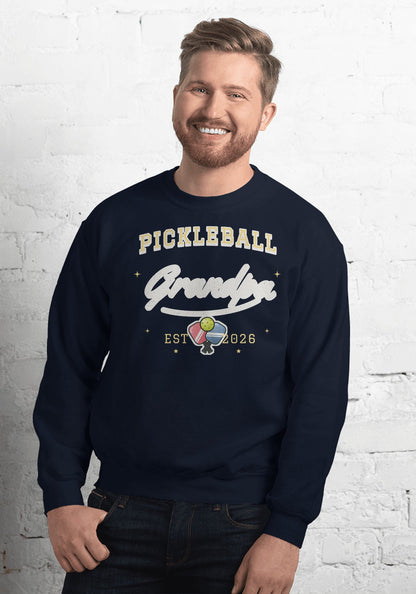 Pickleball Grandpa sweatshirt in Navy