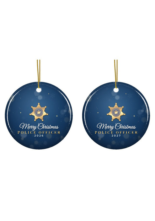 Profession Christmas ornament dated 2026 or 2027