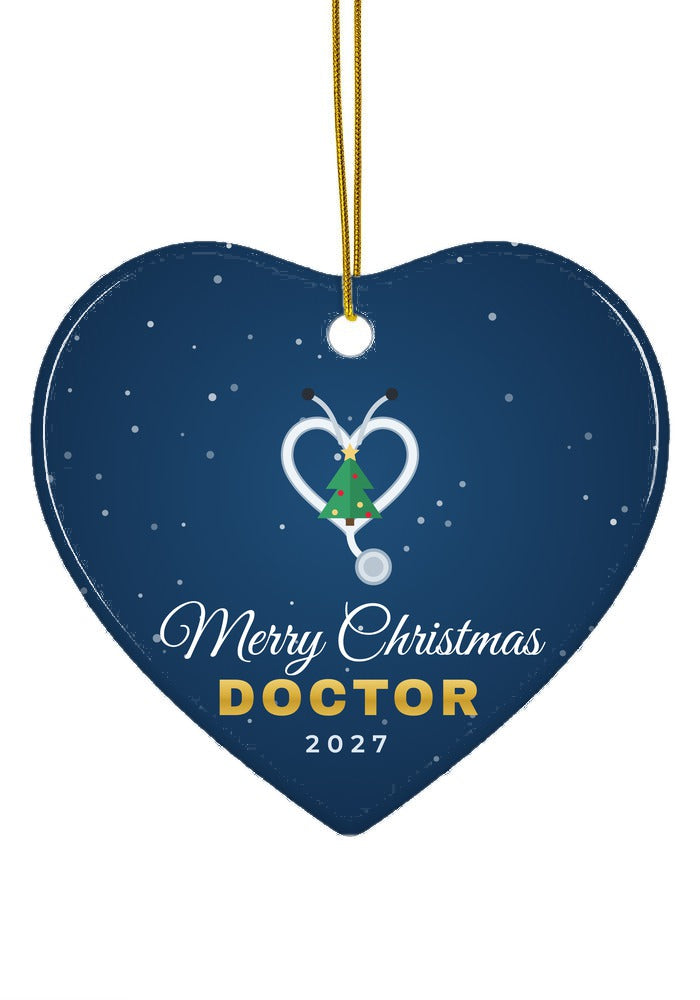 Doctor ornament, heart shape