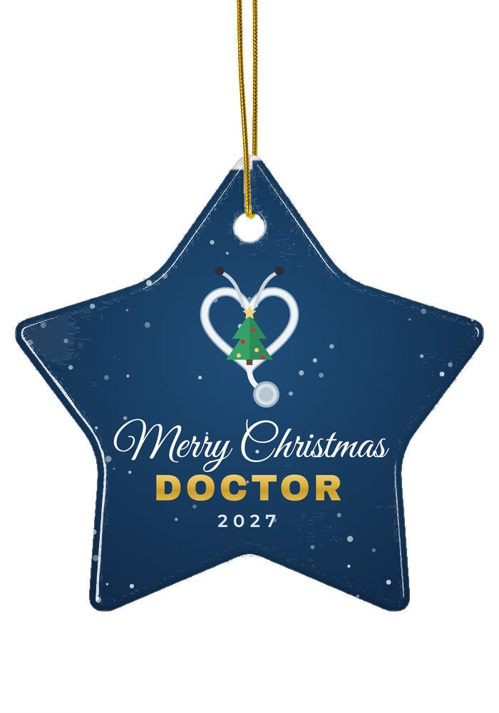 Doctor ornament, star shape