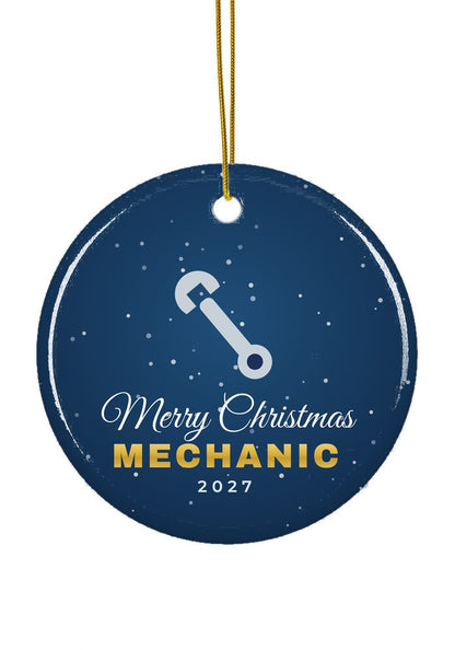 Mechanic ornament, circle shape