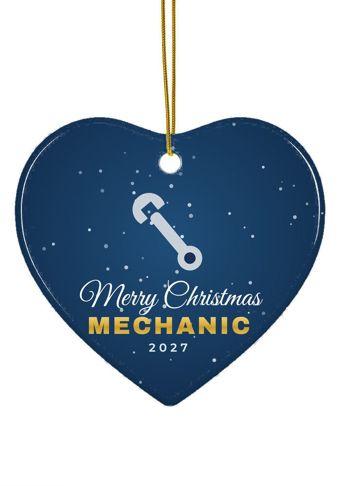 Mechanic ornament, heart shape