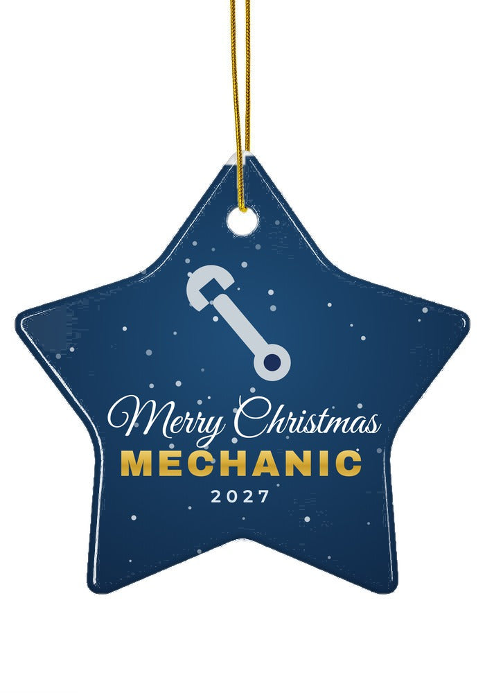 Mechanic ornament, star shape
