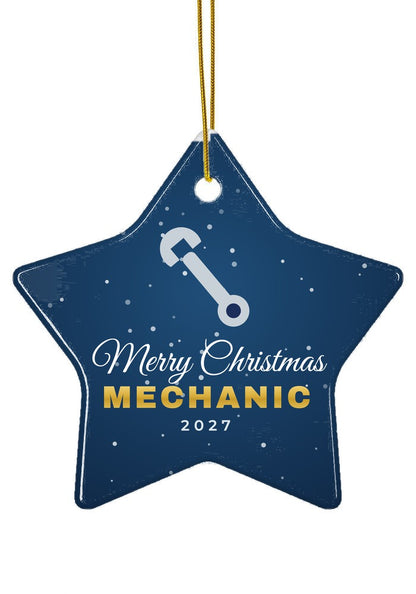 Mechanic ornament, star shape
