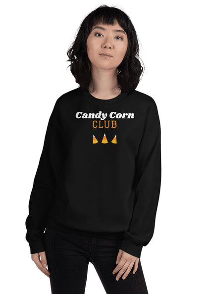 Candy Corn Club sweatshirt in Black