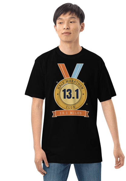 13.1 Half Marathon Club Medal t-shirt in Black