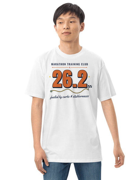 26.2 Marathon Training Club t-shirt in White