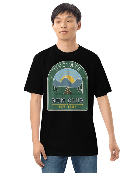 Upstate Run Club New York t-shirt in Black