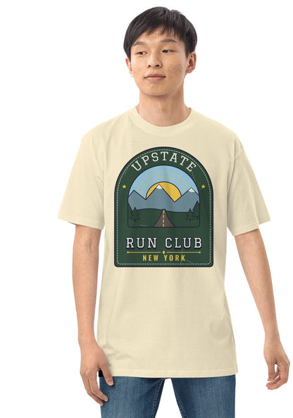 Upstate Run Club New York t-shirt in Natural
